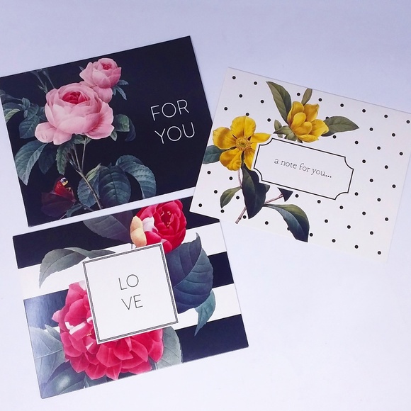 💜3/$25💜 10PC Botanical Variety Blank Notecards with Envelopes - Picture 6 of 11